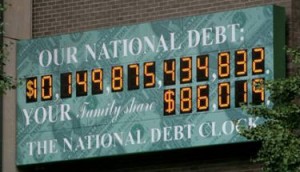 Reloj contabiliza la deuda estadounidense
