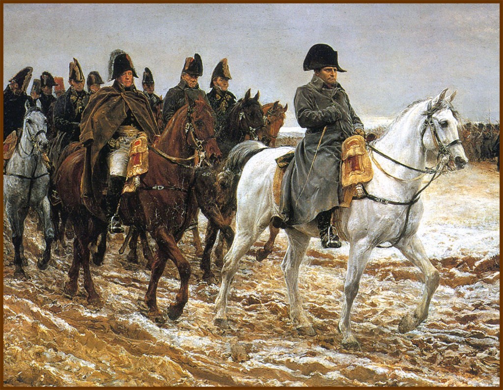 Napoleon et generaux, 1812