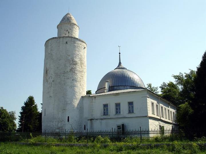 Mezquita Khan en la ciudad de Kasimov, al este de Moscú