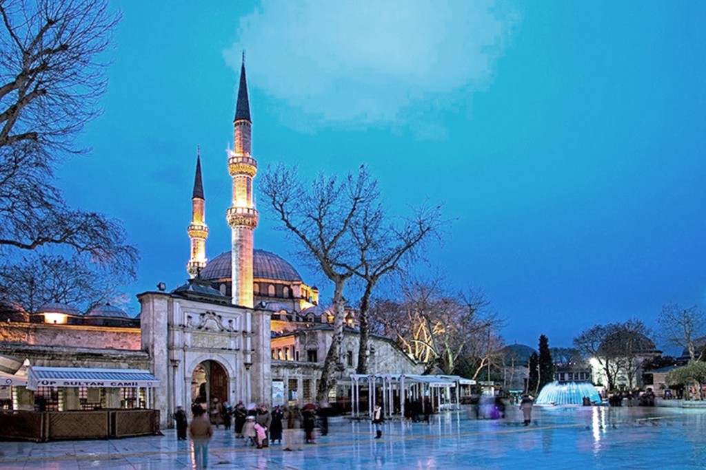 Mezquita de Eyüp Sultan, en Estambul.