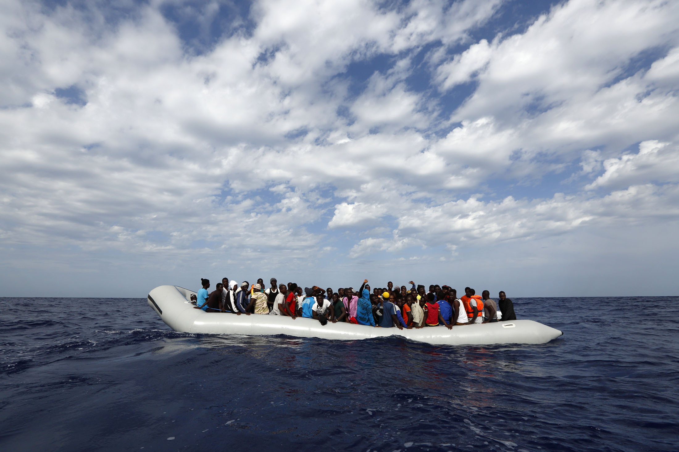rescate de emigrantes mediterraneo
